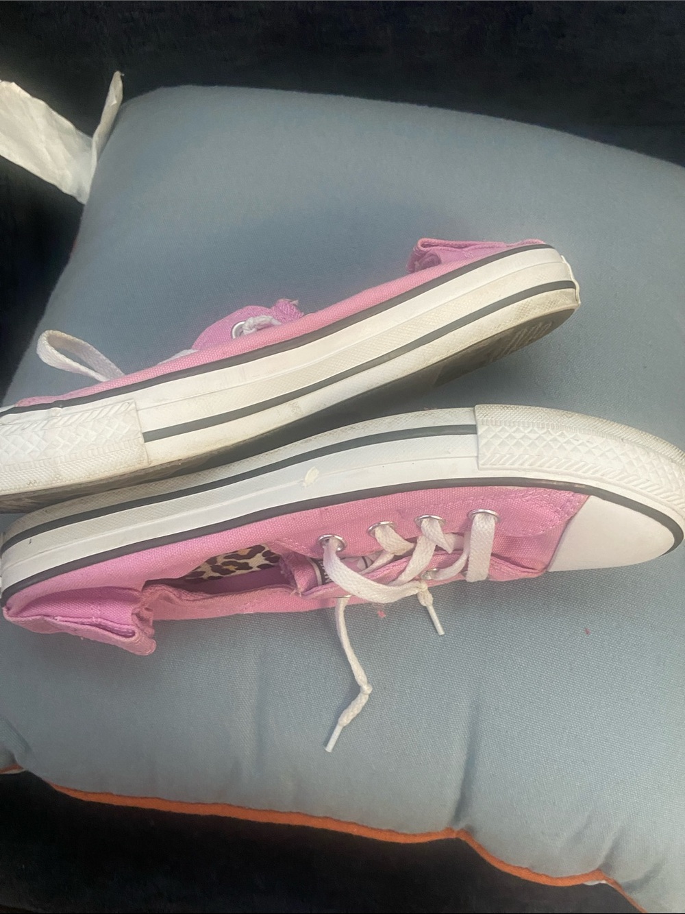 Converse Pink Low-Top Sneakers size 8 - Picture 5 of 5